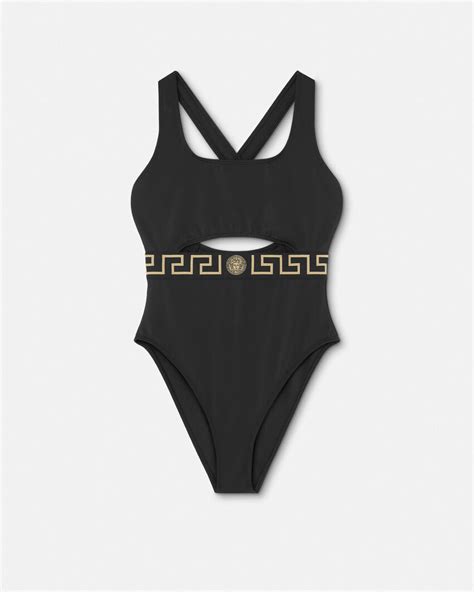 versace swimwear|versace greca one piece swimsuit.